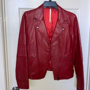 Truth and pride genuine leather jacket